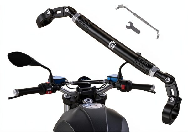 Motorcycle Cross Bar BRCOVAN Aluminum Adjustable-0