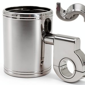 Universal Bike Drink Holder Zreneyfex Chrome 360°-0