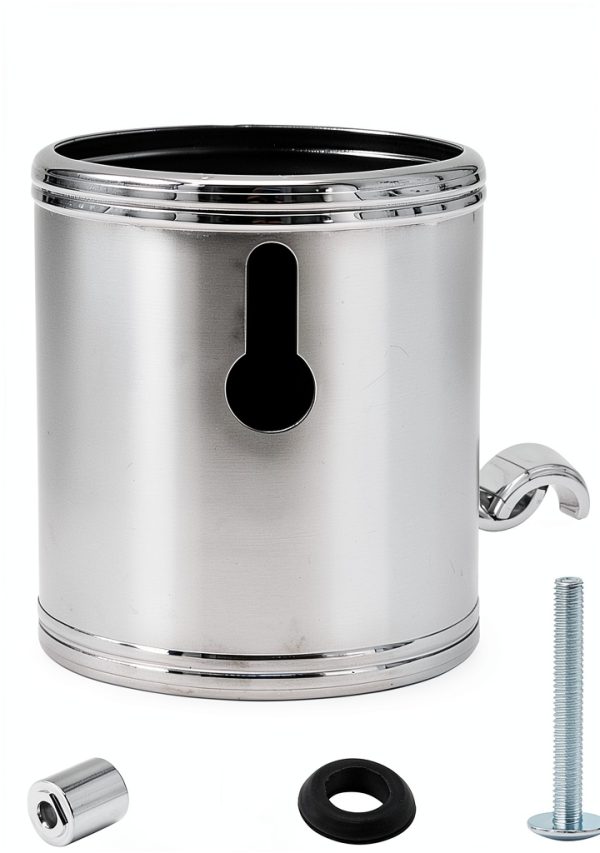 Universal Bike Drink Holder Zreneyfex Chrome 360°-1