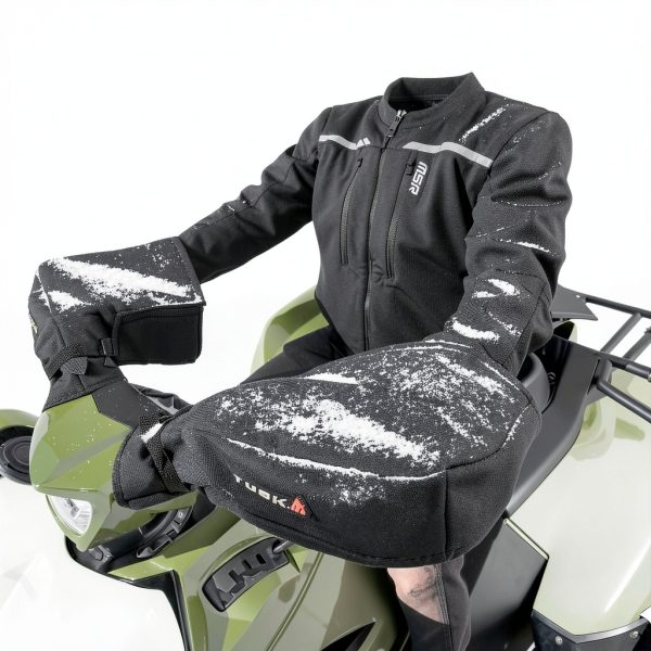 TUSK Motorcycle Handlebar Accessories Black Polyester-1