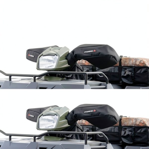 TUSK Motorcycle Handlebar Accessories Black Polyester-4