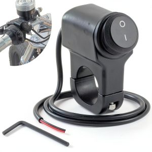Motorcycle Handlebar Switch ecocstm Waterproof 12V 10A-0
