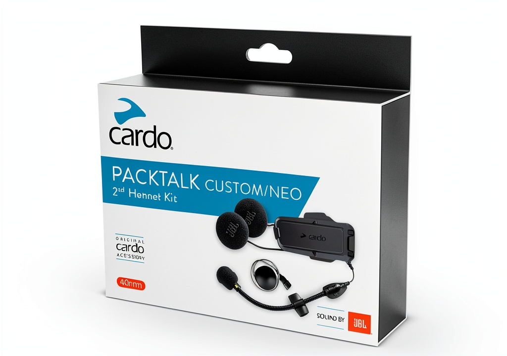 Cardo Packtalk Neo JBL motorcycle headphones