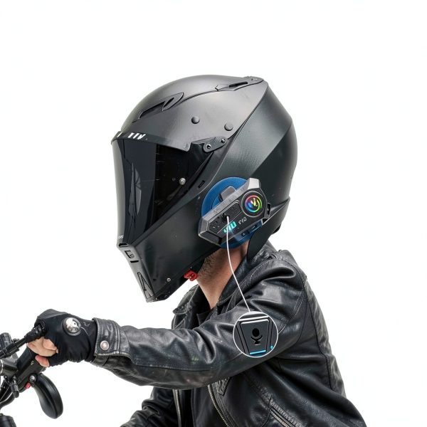 Motorcycle Helmet Speakers WSKEJI Bluetooth-6