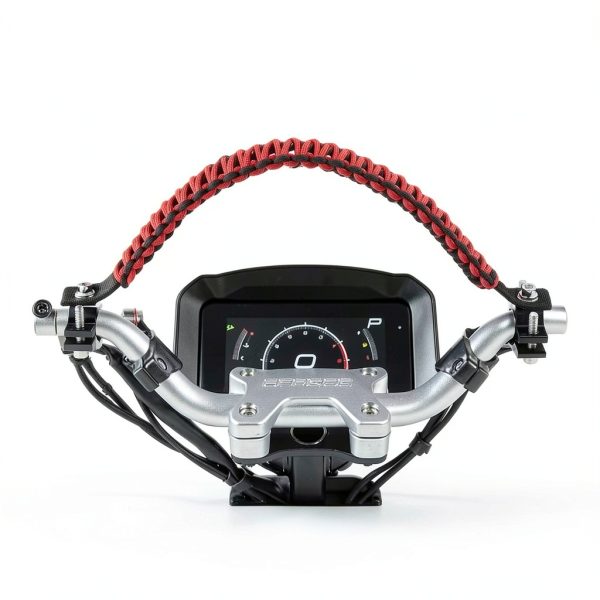 ATV Grab Strap GOLPEW Thick Paracord Clip Red-5