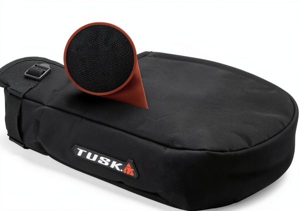 TUSK Motorcycle Handlebar Accessories Black Polyester-5