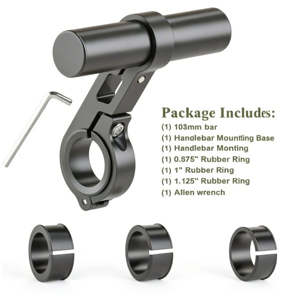 Bike Handlebar Extender BRCOVAN Aluminum 4in-6
