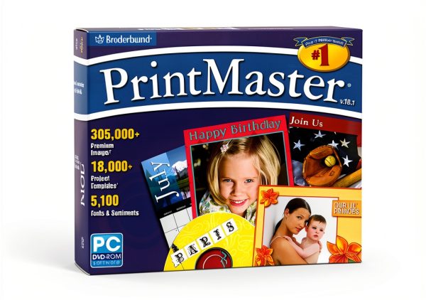 Broderbund Home Publishing Software Model 45276-0