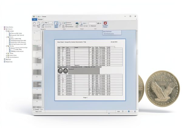 CoinManage Software Liberty Street Coin Inventory-3