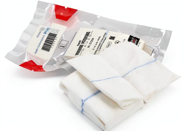 Wound Packing Gauze North American Rescue 3in x 5yd Z Fold X Ray Line-4