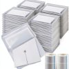 Timgle Split Gauze Sponge 100 Pack with Tape 2x2 Inch Sterile-0
