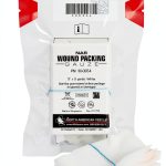 Wound Packing Gauze North American Rescue 3in x 5yd Z Fold X Ray Line-0