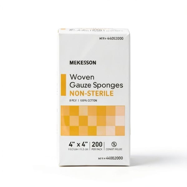 McKesson 4x4 Inch Cotton Gauze Pad – Sterile Medical Dressing-5