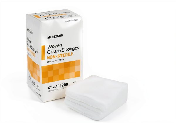 McKesson 4x4 Inch Cotton Gauze Pad – Sterile Medical Dressing-3